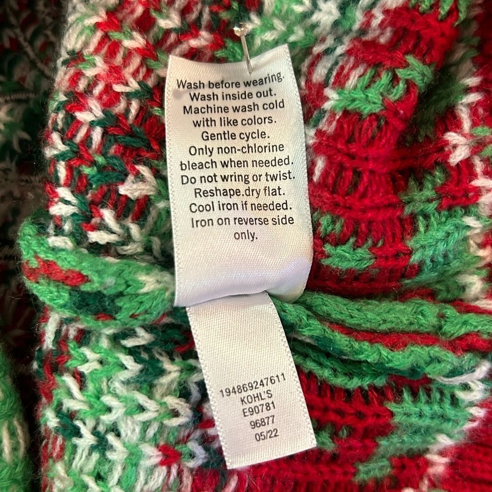 Celebrate Together Llama Christmas sweater - Picture 4 of 5